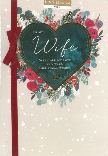 Picture of WIFE CHRISTMAS CARD